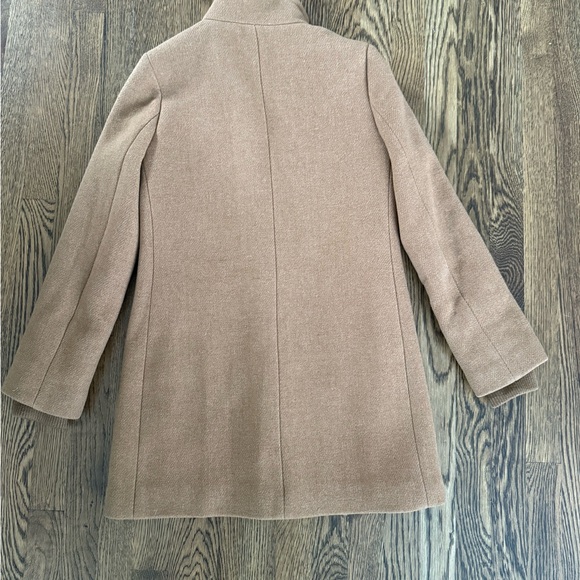 J. Crew Classic Tan Wool Coat - Picture 3 of 6